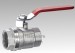 Brass Red Handle Hard Seal Bi-directional Thread Ball valve