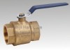 1/2&quot; ~ 2&quot; Manual Brass Blue Handle Two General Formula Hard Seal Thread Ball valve