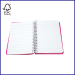 fashion colorful spiral notebook