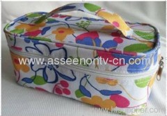 COOLER BAG, 600D, FLOWER PRINTED