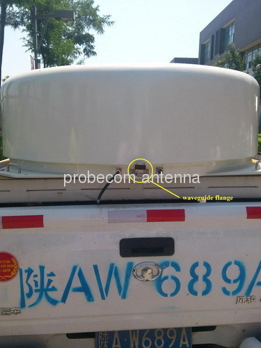 0.9m vehicle mounted antenna