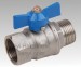 Horizontal Brass Butterfly Handle Ball Valve