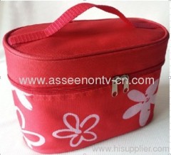 COOLER BAG, 600D, FLOWER PRINTED