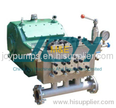 high pressure triplex plunger pump