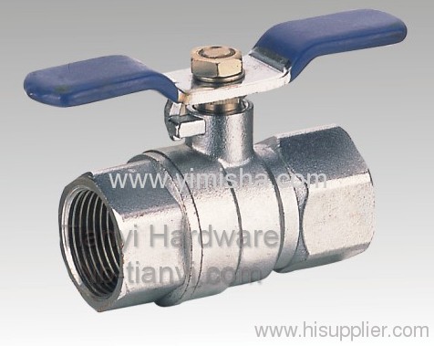YIMISHA Horizontal Brass Butterfly Handle Ball Valve