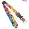 Polyester Heat Transfer Printing Lanyard , Dye Sublimation Lanyard