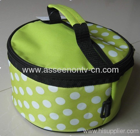 COOLER BAG, 600D, FLOWER PRINTED