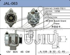 car altenator suzuki auto part