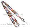 Sport Games Heat Transfer Printing Lanyard With Swivel J-hook