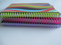 A5 size lined notebook