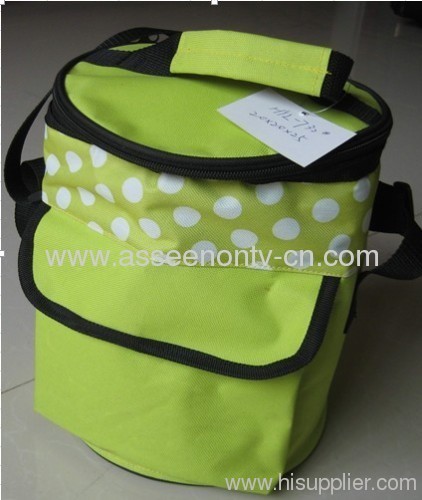 COOLER BAG, 600D, FLOWER PRINTED