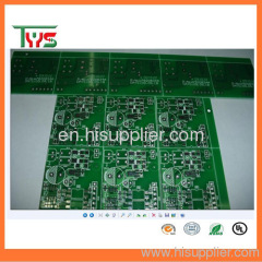 Double sided PCB with tab