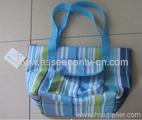 COOLER BAG, 600D, FLOWER PRINTED