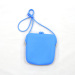 Candy color silicone shopping shoulder bag