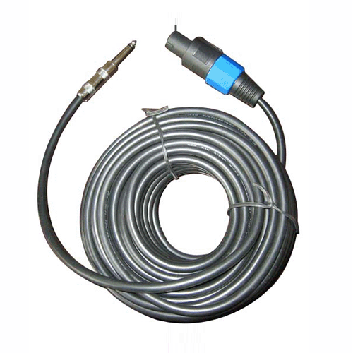 Black and Blue Micophone cable