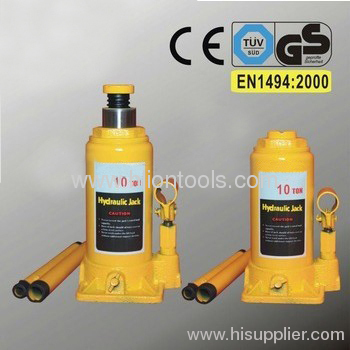 Hydraulic Bottle Jack to EN 1494:2000 with GS 10T