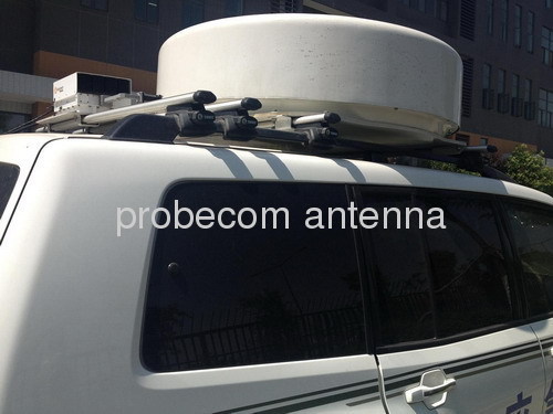 0.9m motorized vehicle mount antenna