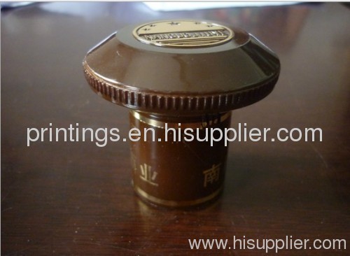 Hot stamping film for bottle cap