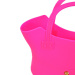 Eco friendly silicone rubber shopping handbag without lock