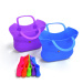 Eco friendly silicone rubber shopping handbag without lock