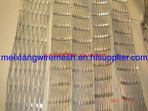 stainless steel decorative cable mesh