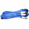 Blue wire RCA cable