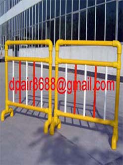 Fiberglass barriers& temporary fencing