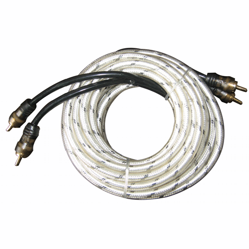 2R to 2R white RCA cable
