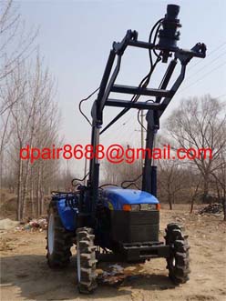 Holedigger& Earth Drilling pile driver