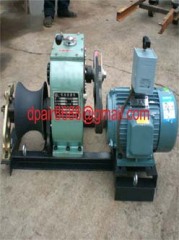 Cable bollard winch&cable pulling machine