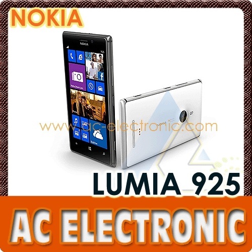 Nokia- Lumia 925-White phone
