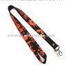 Flat Polyester Lanyard With Metal Hook