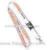 Flat Polyester Lanyard Strap