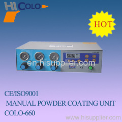 powder coating spray unit