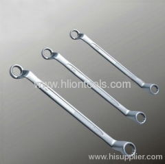 Euro Type Sandblasting Finish Double Ring Offset Wrench(75 degree)