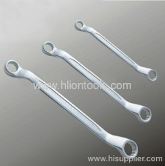 Euro Type Sandblasting Finish Double Ring Offset Wrench(45 degree)