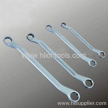 US Type Sandblasting Finish Double Ring Offset Wrench(45 degree)