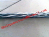 Manufacture anti-twisting braided steel wire rope