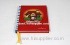 Art Paper Custom Notebook Printing , spot UV / Hot foil stamping Finishing