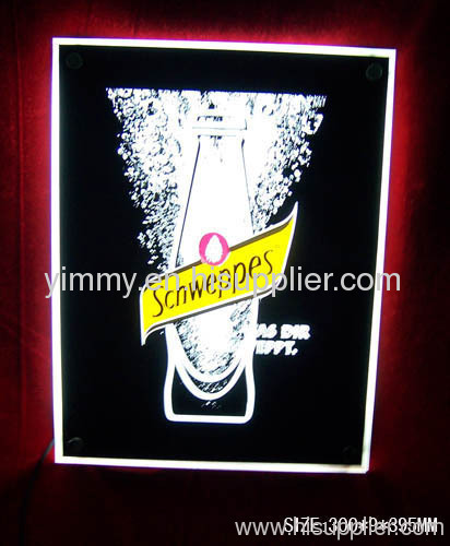 LED light box display stand