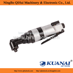 8mm Capacity Right-angle Air Impact Screwdriver Double Hammer Mechanism