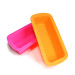 Rectangle silicone bread loaf baking pan