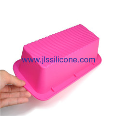 Rectangle bakeware silicone cake molds