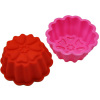 Single silicone bakeware muffin cake baking molds