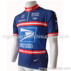 United States Postal Service Team Cycling Wear Jersey Riding Shirt Cycling