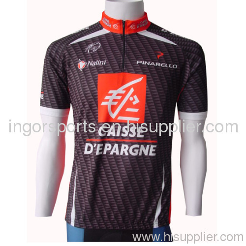 Sports Cycling Teams Jersey Riding Tops Band Collar Raglan Sleeves For Bike Racing