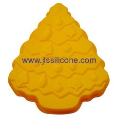 Christmas bakeware Big christmas tree silicone baking molds