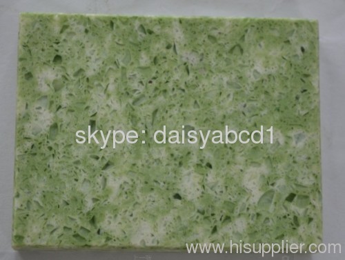 Green quarzt stone slabs