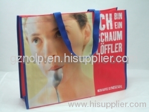 Woven Shopping Packing Bag with Lamination Printing