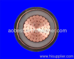 URD Copper Core XLPE Insulated Corrugated Aluminium Tape PE Outer Sheath Longitudinal Water Proof Power Cable